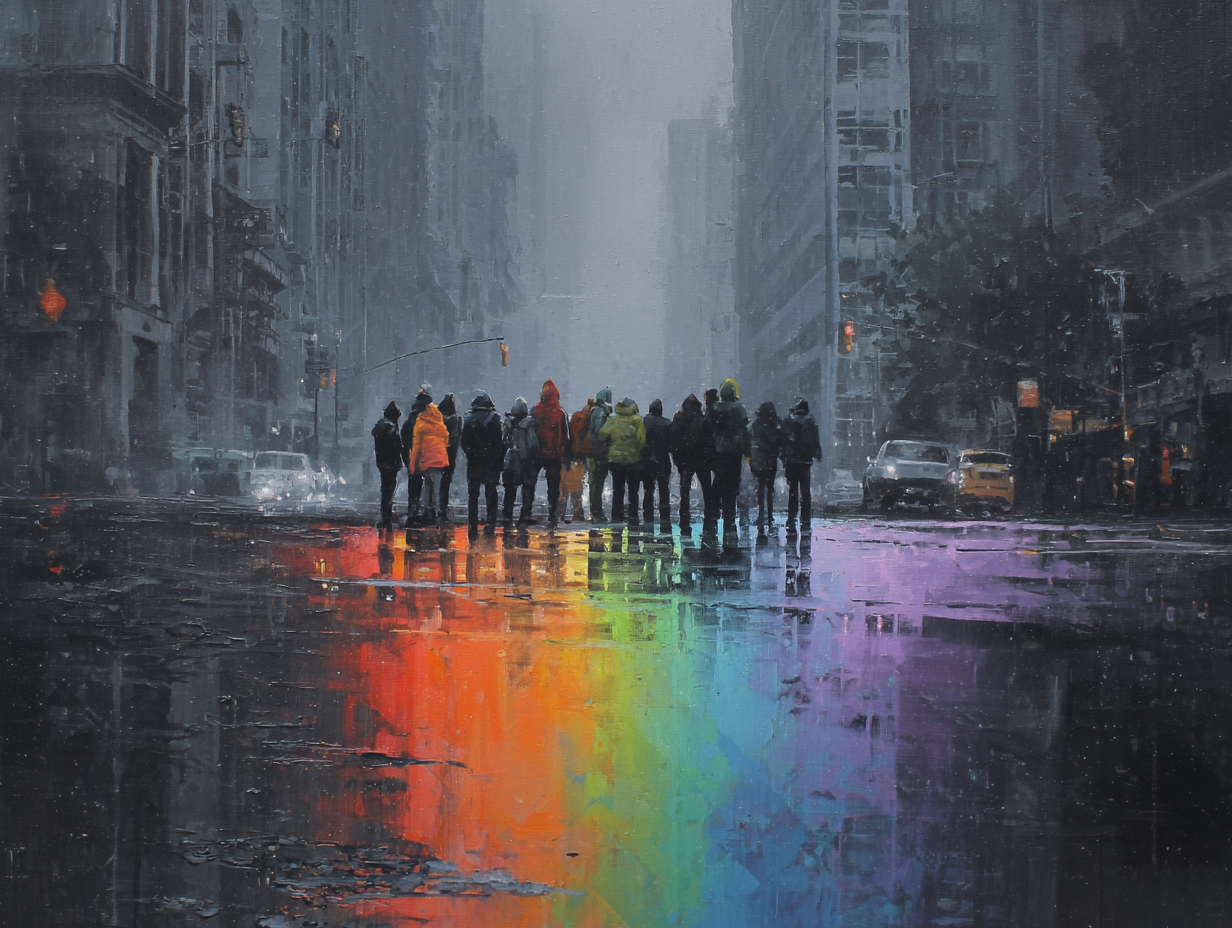 LGBTQ+ identity increased during democratic decline and discrimination, demonstrating vigilance
